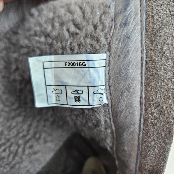 UGG Joely Wedge Side Zip Waterproof Women's Gray Wedge Boots 7.5 - Picture 12 of 16